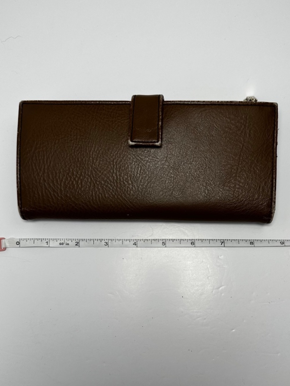 Matt & Nat Brown Vegan Leather Continental Wallet Organizer - Picture 5 of 5